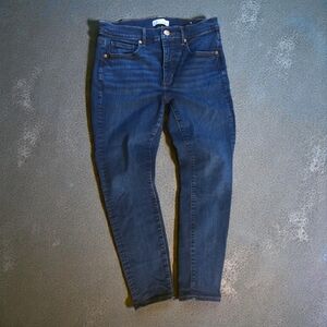 LOFT Women's Blue Ankle & Cropped Jeans